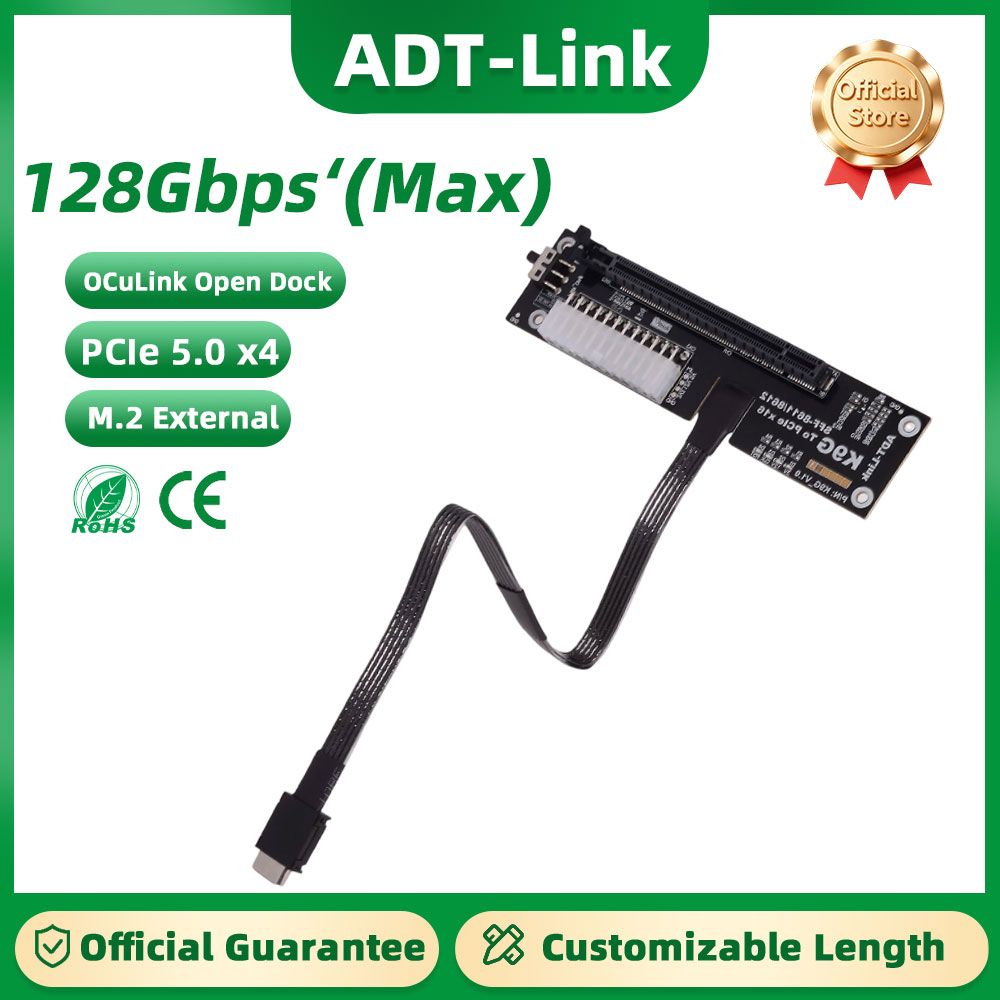 ADT-Link OCuLink GPU Dock PCIe - Oculink Egpu Mini Pc review and price
