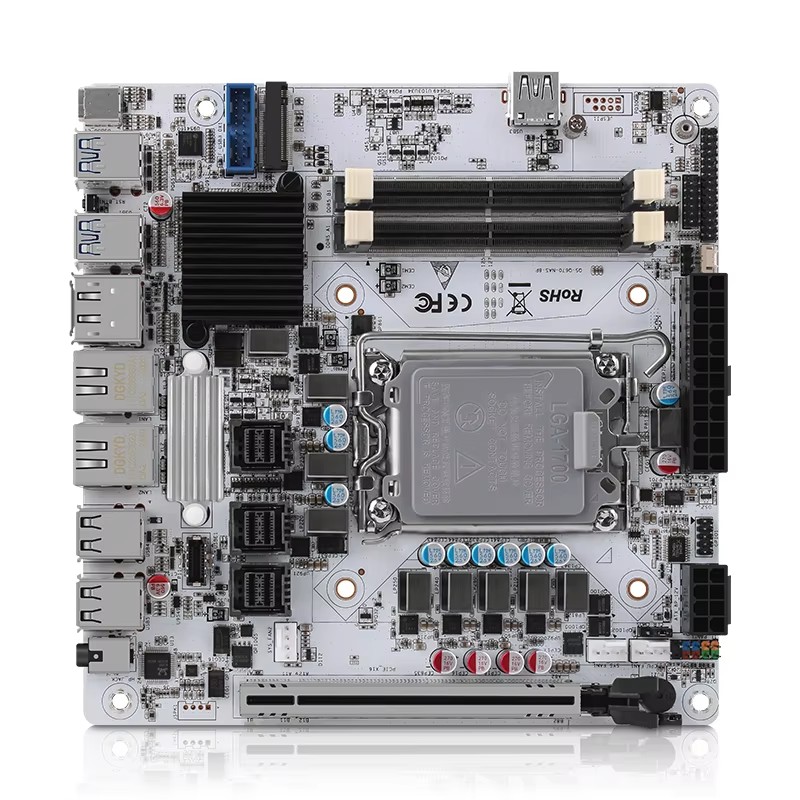 8-Bay NAS Mini ITX Motherboard - Lga1700 Itx Motherboard Ddr5 review and price